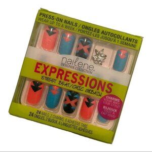 80s inspired Press On Nails  NWT